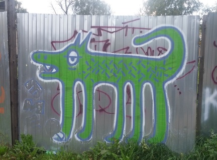 Five-legged dog