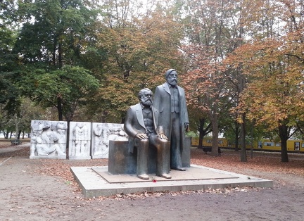 Karl Marx and Friedrich Engels